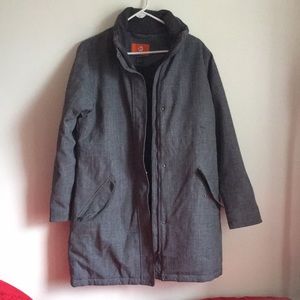 Merrell Gray Polyester Filled Coat